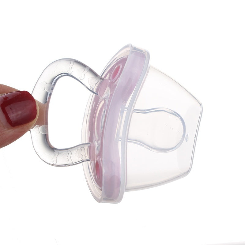 Baby Products Full Silica Gel Pacifier Two-color Liquid Silicone Sleep Comfort Baby Pacifier Baby