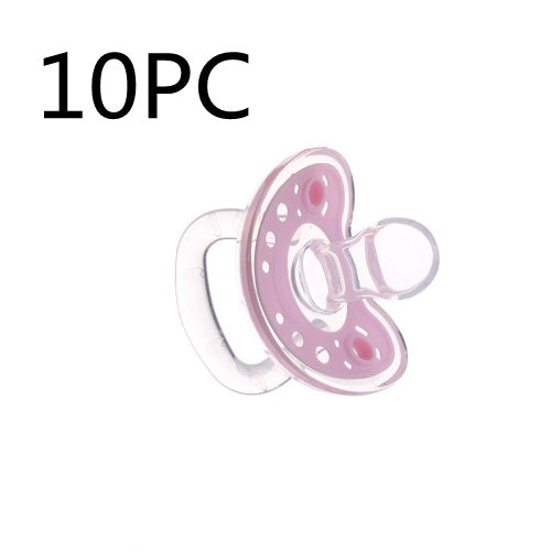 Baby Products Full Silica Gel Pacifier Two-color Liquid Silicone Sleep Comfort Baby Pacifier Baby