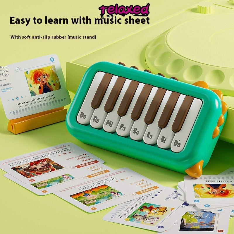 Baby Pocket Electronic Keyboard Can Play Little Piano Pattern